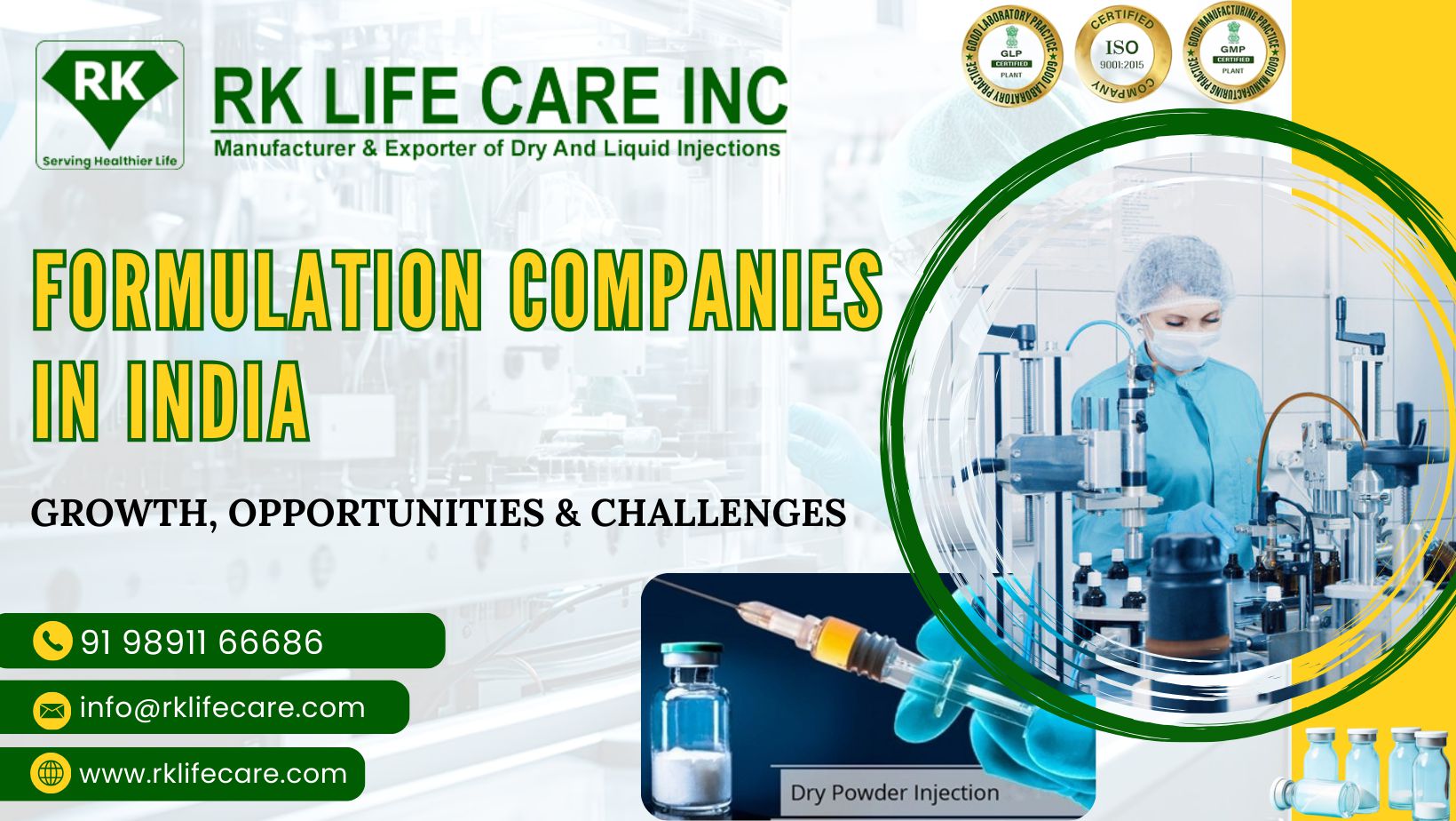 Formulation Companies in India: Growth, Opportunities & Challenges